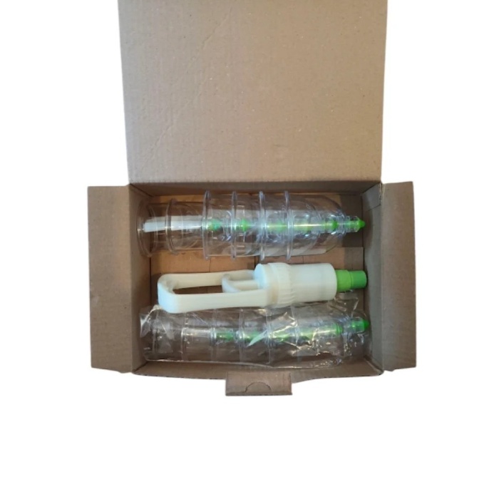 ® Yeni Ürün 12 Li Hacamat Kupa Seti. 1 2 Parmak Pompa Hediye