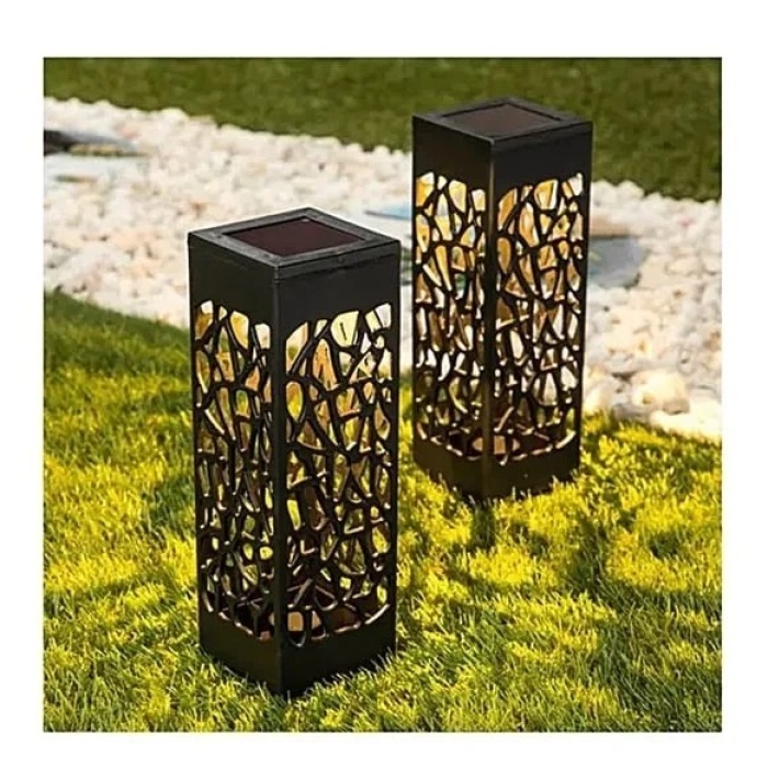 ® Yeni Ürün Dekoratif Solar Güneş Enerjili Bahçe Aydınlatması Yürüyüş Yolu Seti ( 6 Adet )