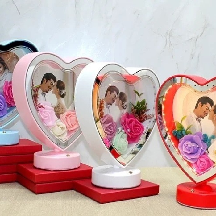 ® Yeni Ürün Kişiye Özel Fotoğraf Alanlı Ledli Çerceve