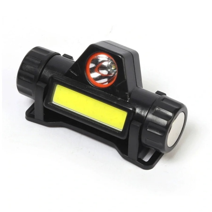 ® Yeni Ürün Ps-1011 Mıknatıslı Kamp Balıkçı 1200 Mah Şarjlı Kafa Lambası