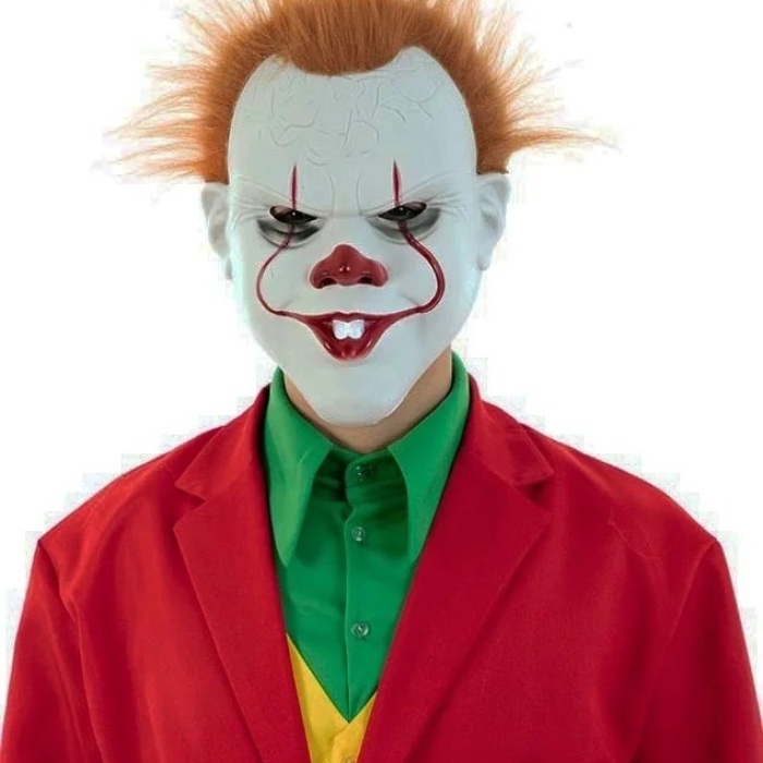 ® Yeni Ürün Stephen King39s Korkutucu Joker Maske 31x22 Cm