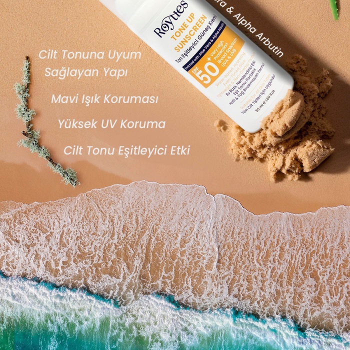 ® Yeni Ürün Ton Eşitleyici Güneş Kremi SPF 50Cilt Bariyeri Onarıcı, Yenileyici ve Nemlendirici 50ml