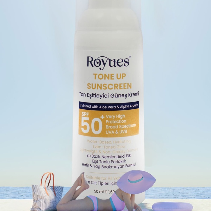 ® Yeni Ürün Ton Eşitleyici Güneş Kremi SPF 50Cilt Bariyeri Onarıcı, Yenileyici ve Nemlendirici 50ml