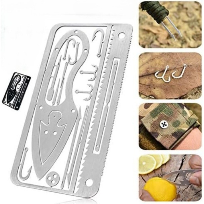 ® Yeni Ürün Çok Fonksiyonlu Hayatta Kalma Balıkçı Kiti