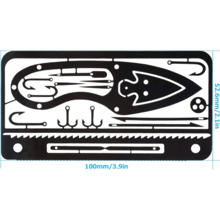 ® Yeni Ürün Çok Fonksiyonlu Hayatta Kalma Balıkçı Kiti