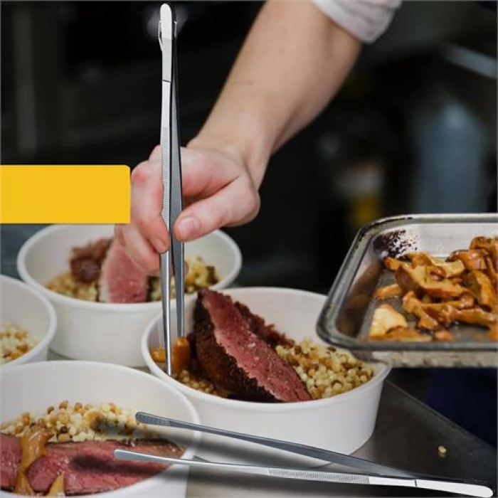 ® Yeni Ürün Uzun 30 cm Çelik Cımbız - Akvaryum Maşası