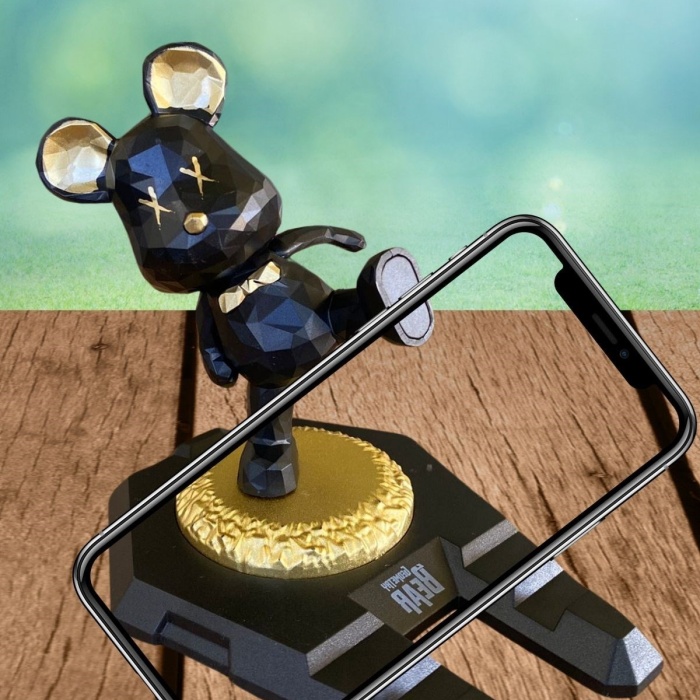 ® Yeni Ürün Ayıcıklı Telefon ve Tablet Standı Masa Üstü Telefon ve Tablet Tutucu Aparatı