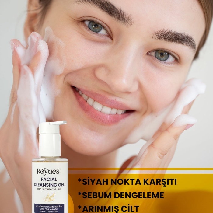 ® Yeni Ürün Yüz Temizleme JeliCanlandırıcı, Nemlendirici ve Arındırıcı EtkiFacial Cleansing Gel 200ml