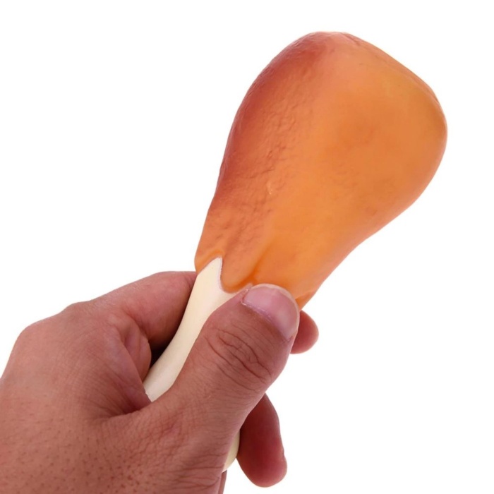 ® Yeni Ürün Köpekler İçin Oyuncak Tavuk Budu