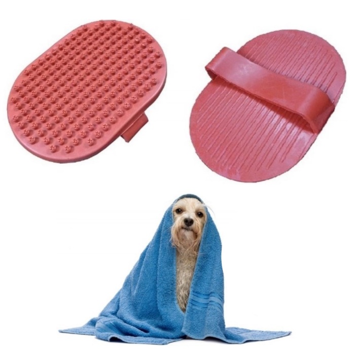 ® Yeni Ürün Ergonomik Masajlı Evcil Hayvan Kedi Köpek Yıkama Fırçası Aparatı