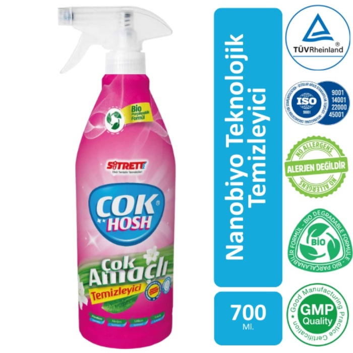 ® Yeni Ürün Çokhosh Çok Amaçlı Temizleyici 700 Ml.