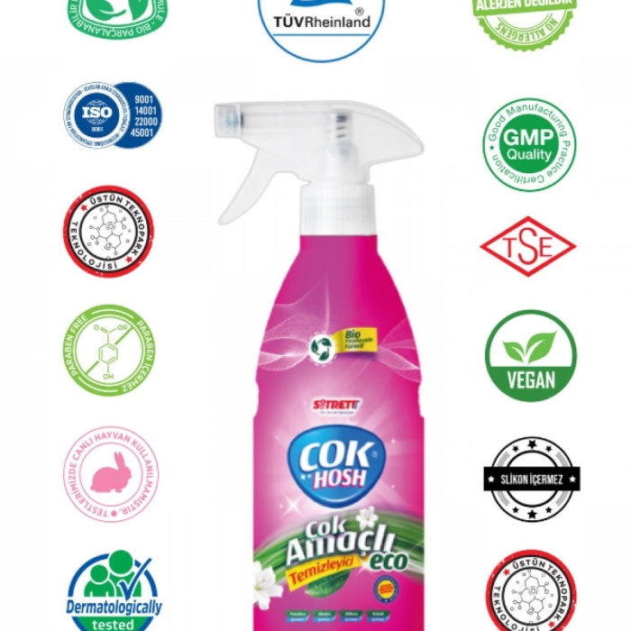 ® Yeni Ürün Çokhosh Çok Amaçlı Temizleyici 700 Ml.