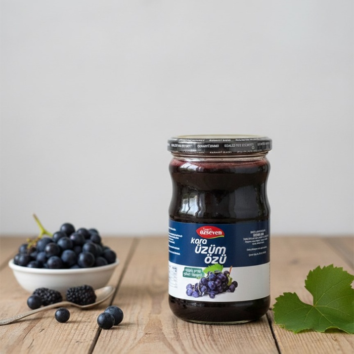® Yeni Ürün Özseven Kara Üzüm Özü 800gr%100DoğalŞeker İlavesiz