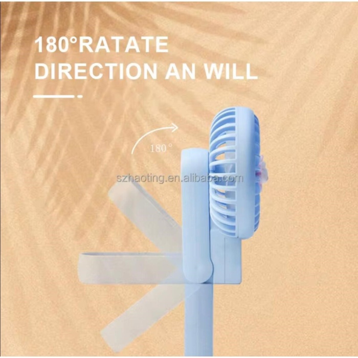 ® Yeni Ürün şarjlı katlanabilir el fanı 3 kademe güçlü pervane FAN renkli