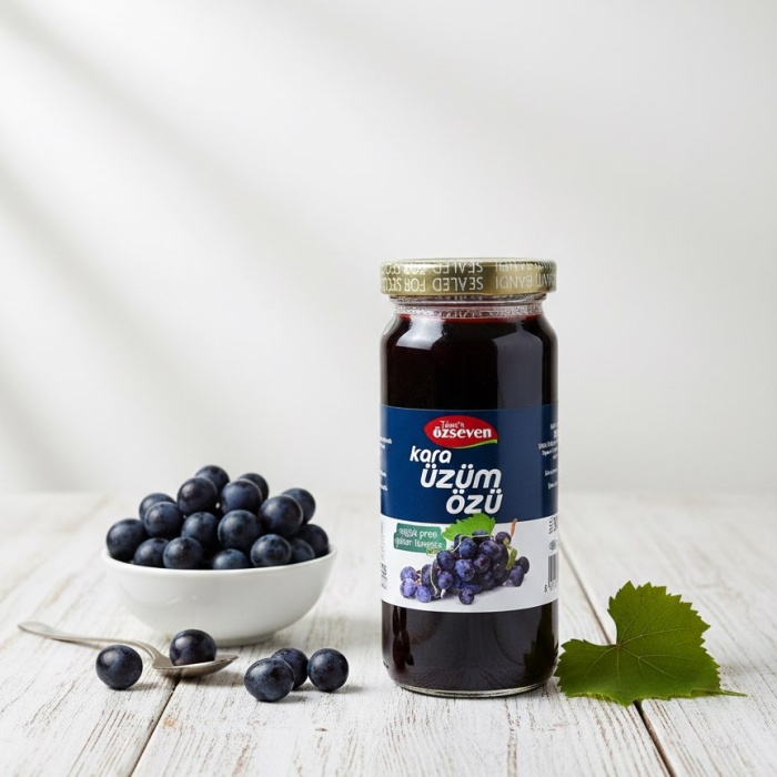 ® Yeni Ürün Özseven Kara Üzüm Özü 300gr%100DoğalŞeker İlavesiz