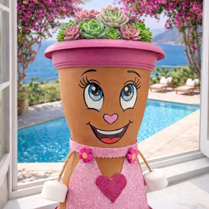 ® Yeni Ürün PEMBE SULTAN  Saksı 1,7 Litre