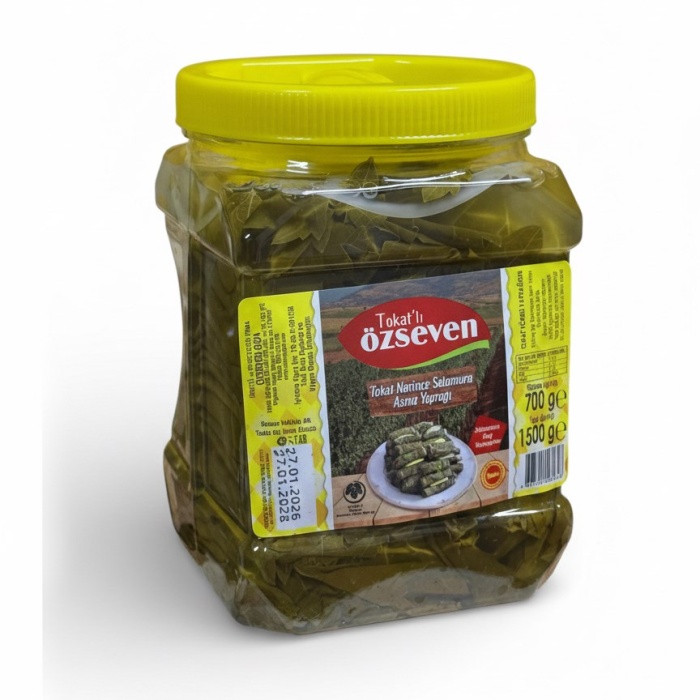 ® Yeni Ürün Tokatlı Özseven Bağ Yaprağı 1,5kg