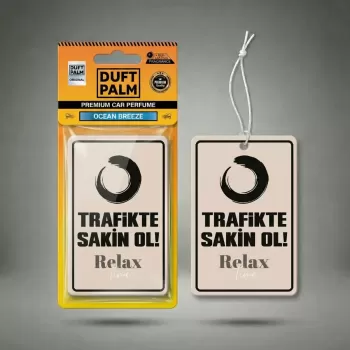 TRAFİKTE RELAX 10 ADET ARAÇ KOKUSU