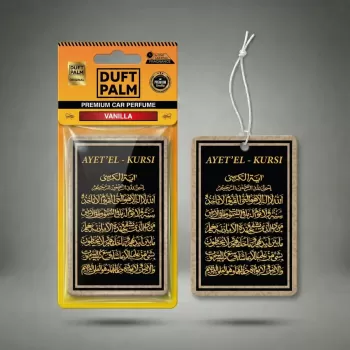 AYETEL KÜRSİ Tasarımlı 10 ADET Araç Kokusu