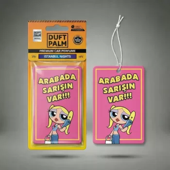 ARABADA SARIŞIN VAR 10 ADET ARAÇ KOKUSU