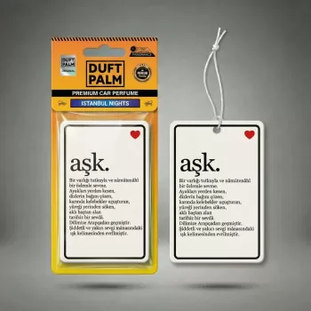 AŞK 10 ADET ARAÇ KOKUSU