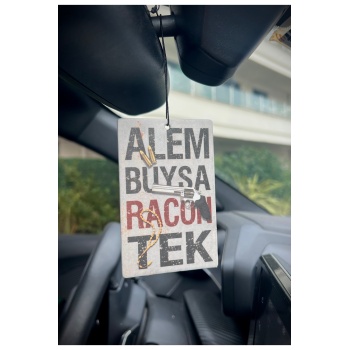 ALEM BUYSA RACON TEK TASARIMLI OTO KOKUSU DEKORATİF ARAÇ KOKUSU VE AKSESUARI