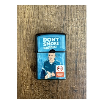 Don`t Smoke Kardeş Tasarımlı Benzinli Siyah Çakmak