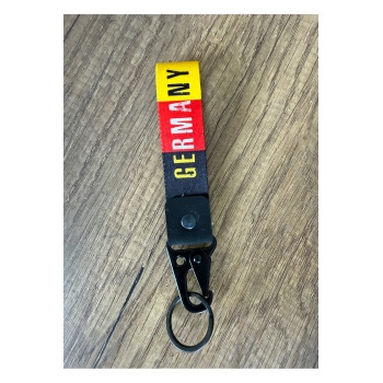 Germany Tasarımlı Kumaş Otomobil Motorsiklet Anahtarlık