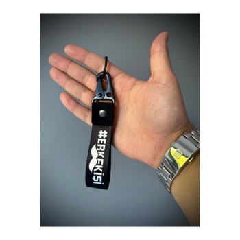 Erkek İşi Tasarımlı Kumaş Otomobil Motorsiklet Anahtarlık