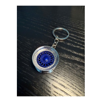 Lacivert Jant Tasarımlı Şık Anahtarlık ve Aksesuar