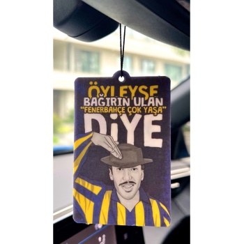 TURIST ÖMER BAĞIRIN ULAN TASARIMLI DEKORATİF ARAÇ KOKUSU VE OTO AKSESUARI