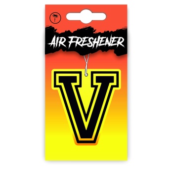V Harf Tasarımlı Dekoratif Araç Kokusu ve Aksesuarı