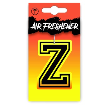 Z Harf Tasarımlı Dekoratif Araç Kokusu ve Aksesuarı