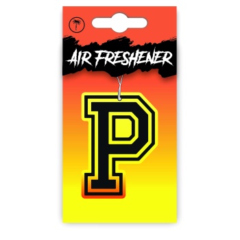 P Harf Tasarımlı Dekoratif Araç Kokusu ve Aksesuarı