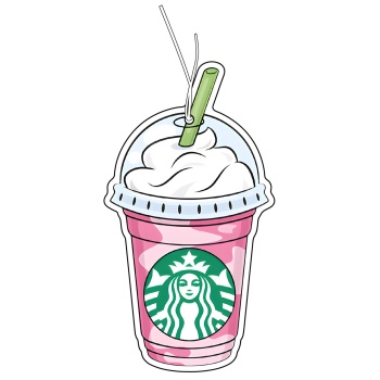 Starbucks Içecek Tasarımlı Sevimli Dekoratif Araç Kokusu Ve Aksesuarı