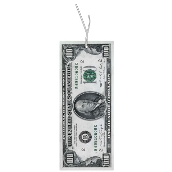 100 Dolar Tasarımlı Dekoratif Oto Kokusu Ve Aksesuarı