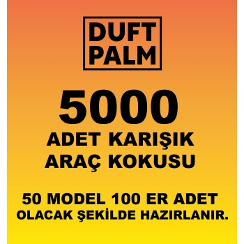 5000 ADET KARIŞIK KOKU