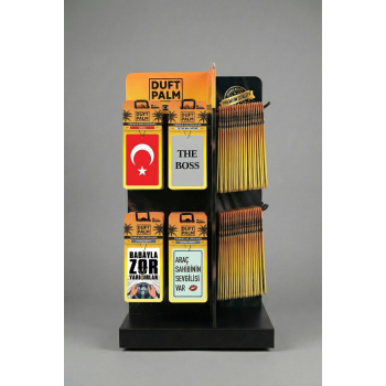 200 ADET KOKU +TEZGAH ÜSTÜ DÖNER STANT