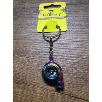 Renkli Turbo Tasarımlı Şık Anahtarlık