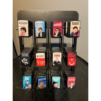 60 ADET ÇAKMAK + TEZGAH ÜSTÜ STANT