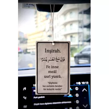İNŞİRAH SURESİ  ARAÇ KOKUSU