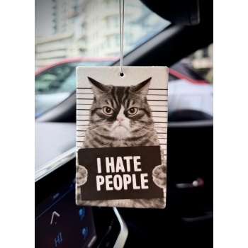I HATE PEOPLE KEDİ 10 ADET ARAÇ KOKUSU