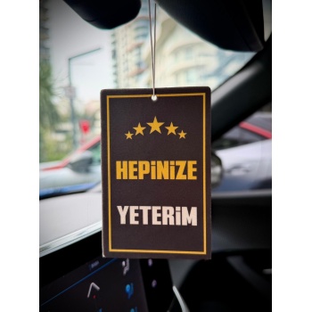 HEPİNİZE YETERİM 10 ADET ARAÇ KOKUSU