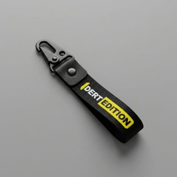 DERT EDITION Tasarımlı Kumaş Otomobil Motorsiklet Anahtarlık