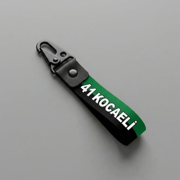 41 Kocaeli Tasarımlı Kumaş Otomobil Motorsiklet Anahtarlık