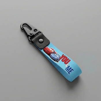 YOU&ME Tasarımlı Kumaş Otomobil Motorsiklet Anahtarlık