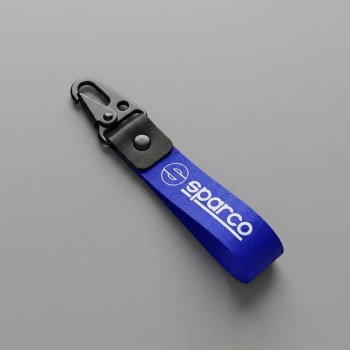 SPORCO Tasarımlı Kumaş Otomobil Motorsiklet Anahtarlık