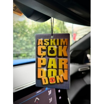 AŞKIM ÇOK PARDON 10 ADET ARAÇ KOKUSU