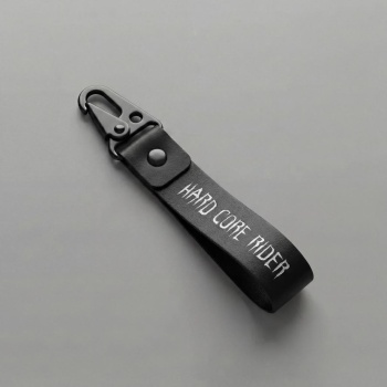 HARD CORE RİDE Tasarımlı Kumaş Otomobil Motorsiklet Anahtarlık