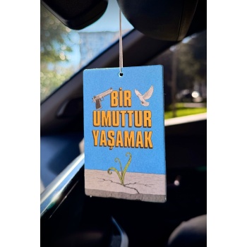 BİR UMUTTUR YAŞAMAK 10 ADET Araç Kokusu